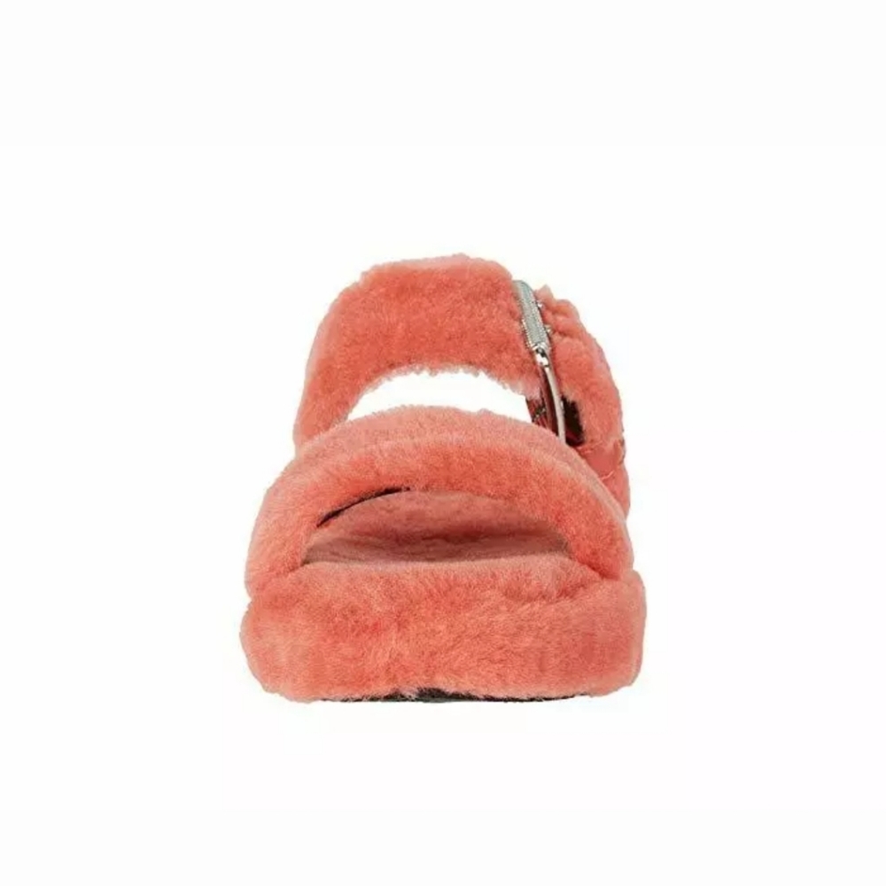 Women's UGG FUZZ Sheepskin Slipper Slides Mariposa - Picture 6 of 8